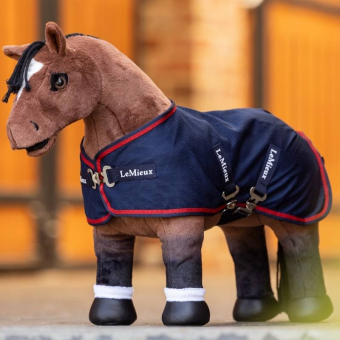 Couverture rafraîchissante Toy Pony Mesh Bleu Marine