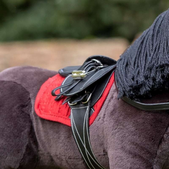 Tapis de selle Toy Pony Rouge