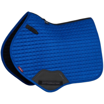 Tapis de selle Suede Square Bleu