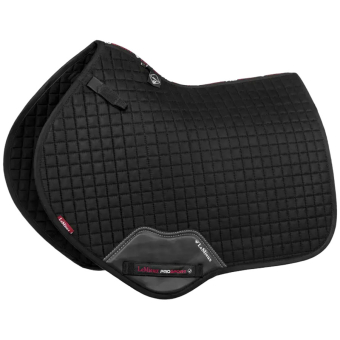 Tapis de selle Suede Square Noir