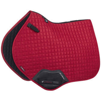 Tapis de selle Suede Square Rouge