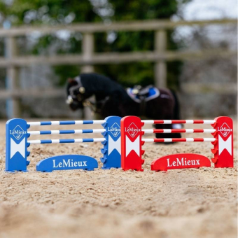 Jump Set Toy Pony Rouge/Bleu