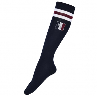 Chaussettes hautes Classic Bleu Marine  
