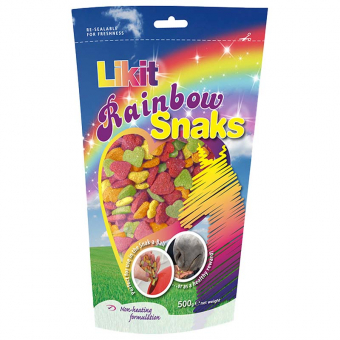 Friandises pour chevaux Snaks Arc-en-ciel
