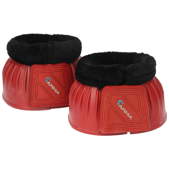 Cloches en Caoutchouc Polaire Rouge