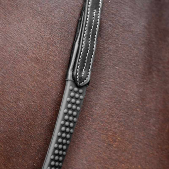 Rênes LUSSO Opus Soft Grip Noir
