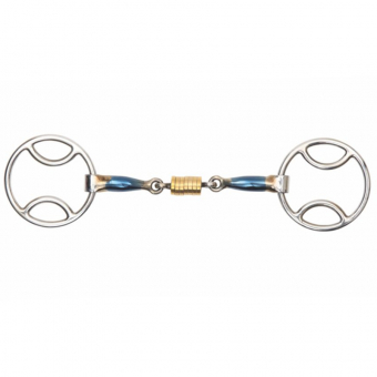Mors à Rouleaux Blue Sweet Iron double brisure