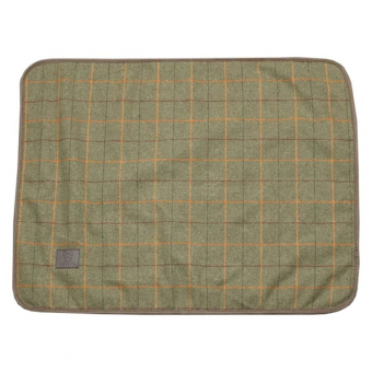 Couverture pour chien Tweed Vert