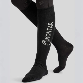 Chaussettes d'équitation Bamboo Noir