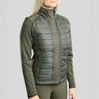 Veste hybride Emma Softshell Forest Green