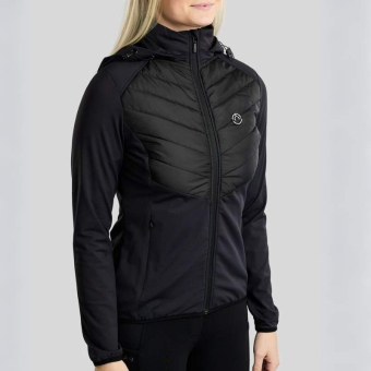Veste hybride MoAddie Logo Charm Noir