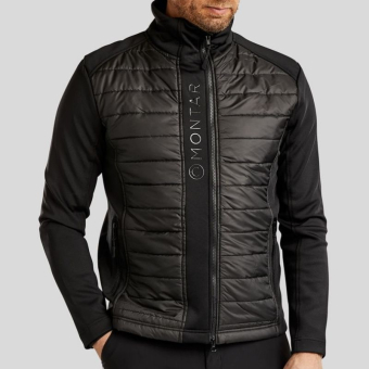 Veste hybride homme Emanuel Softshell Noir