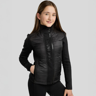 Veste hybride Enfant/Junior Emma Softshell Noir
