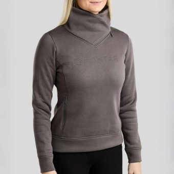 Sweatshirt MoNaja Gun Metal Crystals Gris