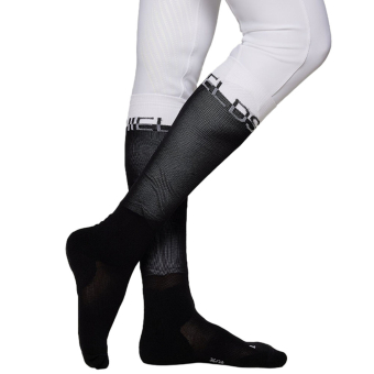 Chaussettes d'équitation Balzane Coolmax Noir
