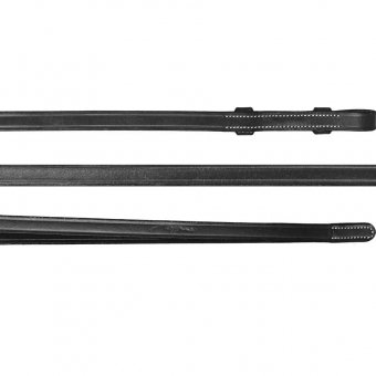 Rênes en Cuir WC Noir