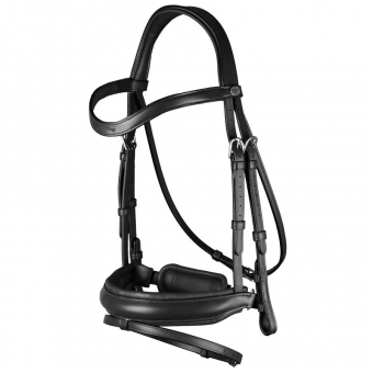 Bride de dressage Mate WC Noir