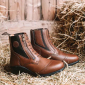 Boots d'équitation Valkyria Side Zip Paddock Marron Boots d'équitation Valkyria Side Zip Paddock Marron