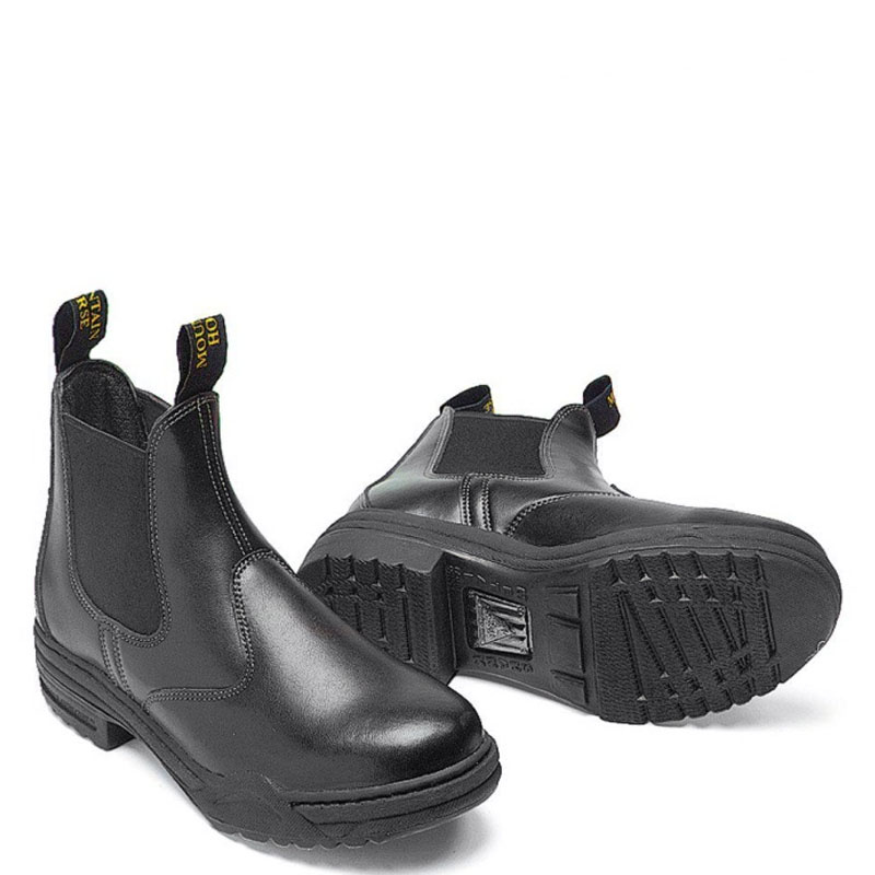 Boots Jodhpur d'd'écurie Noir