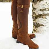 Bottes d'équitation d'hiver Snowy River Marron