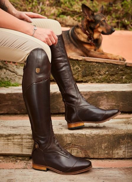 Bottes d'équitation Sovereign High Rider Marron Foncé