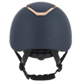Casque d'équitation Kylo Matte Bleu marine/Or Rose Casque d'équitation Kylo Matte Bleu marine/Or Rose