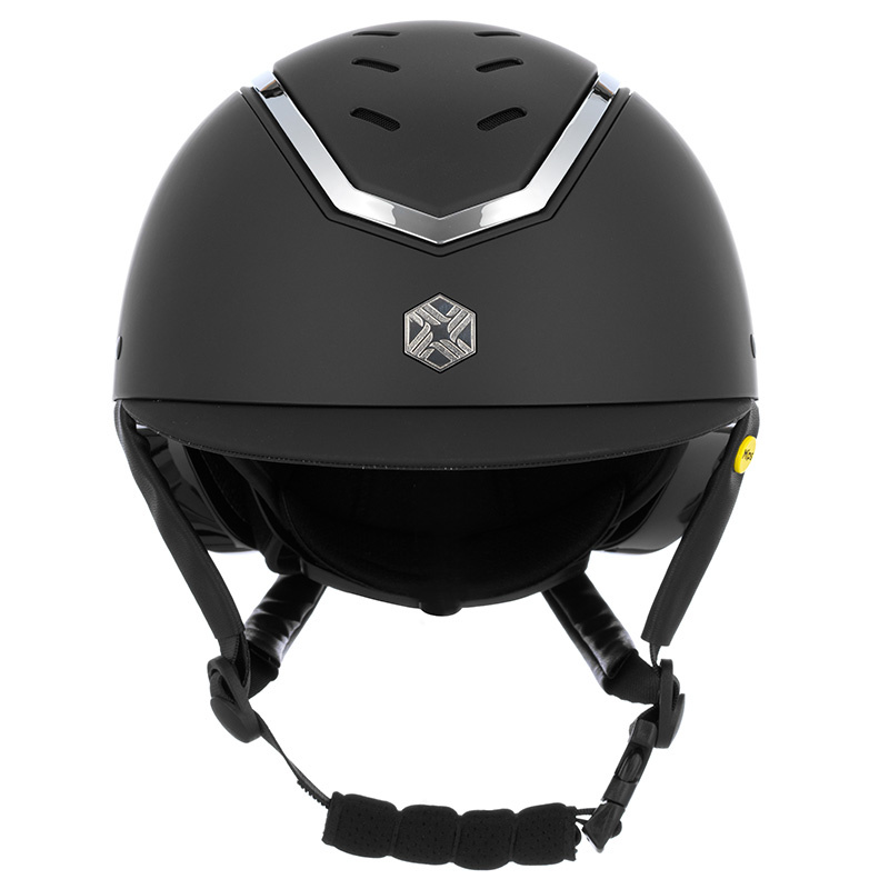Casque d'équitation MIPS Kylo Matte Noir/Argent