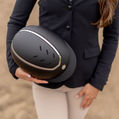 Casque d'équitation MIPS Kylo Matte Noir/Argent Casque d'équitation MIPS Kylo Matte Noir/Argent