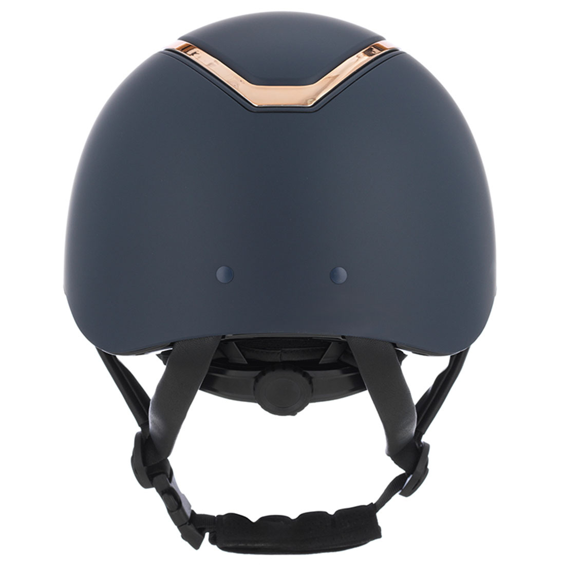 Casque d'équitation MIPS Kylo Matte Bleu marine/Or Rose