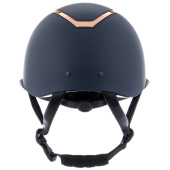 Casque d'équitation MIPS Kylo Matte Wide Peak Bleu marine/Or Rose Casque d'équitation MIPS Kylo Matte Wide Peak Bleu marine/Or Rose