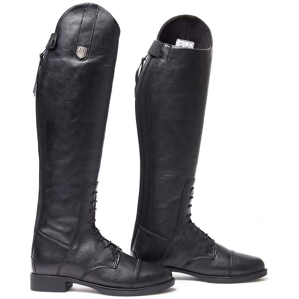 Bottes d'équitation Veganza Young Noires