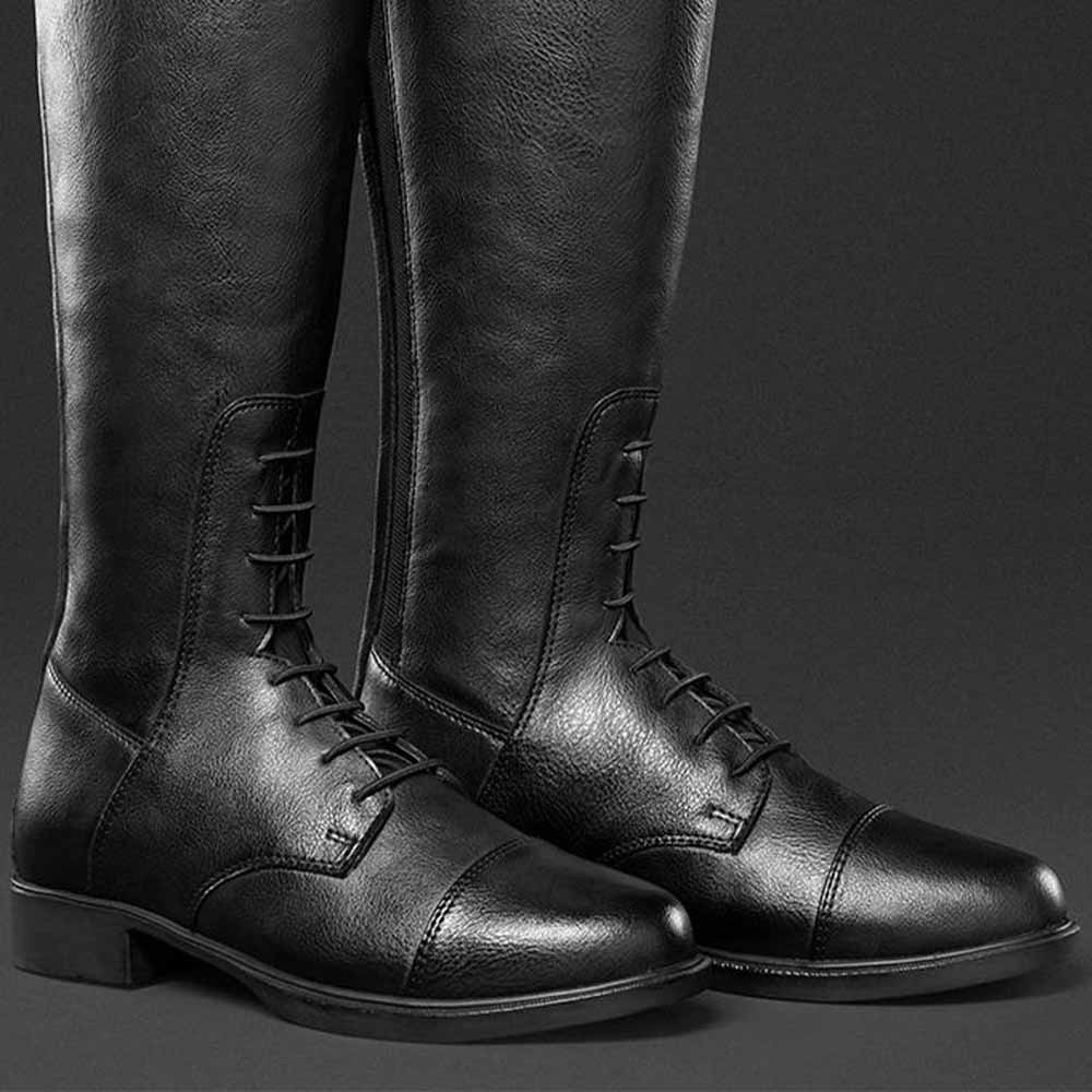 Bottes d'équitation Veganza Young Noires