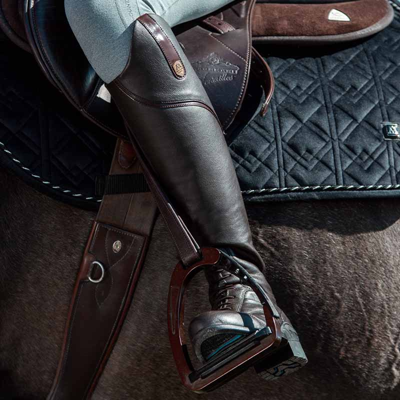 Bottes d'équitation Veganza Marron