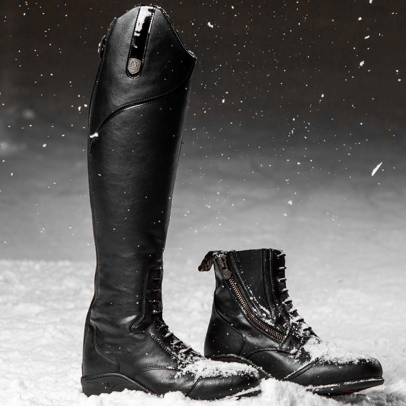 Bottes d'équitation d'hiver Veganza Winter Noir