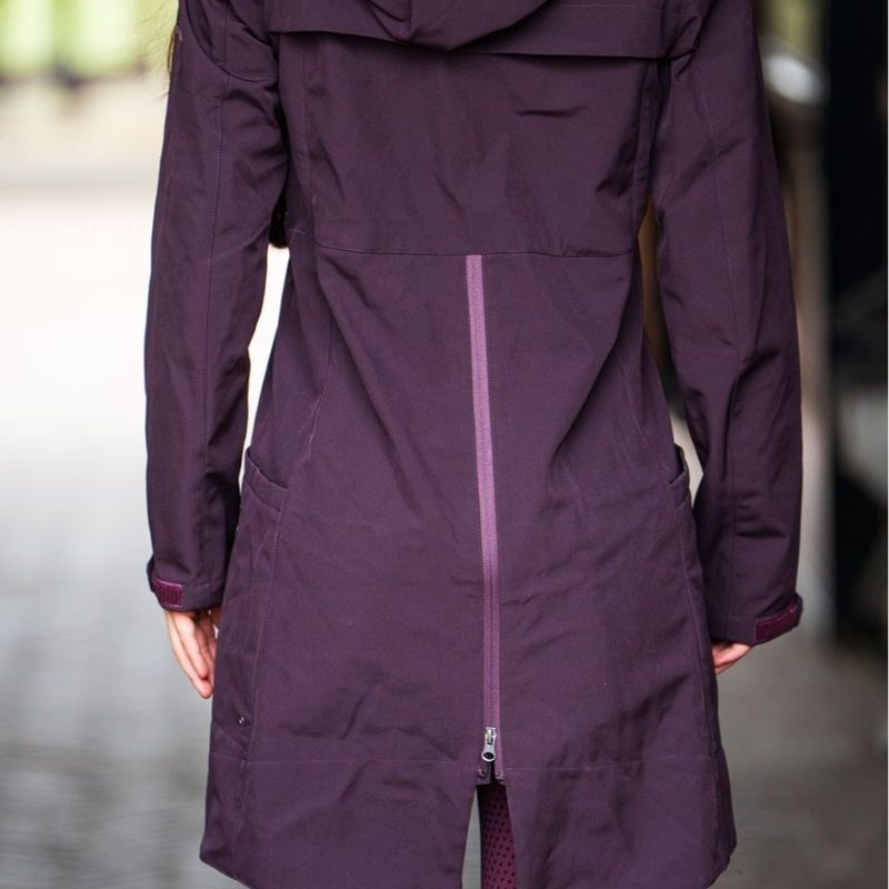Parka d'équitation Stella Softshell Dark Bordeaux