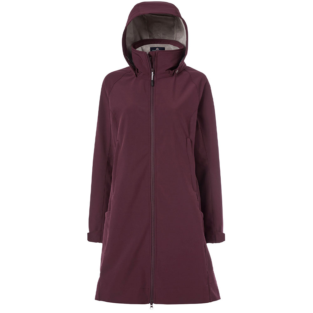 Manteaux d'équitation Stella Parka Softshell Bourgogne