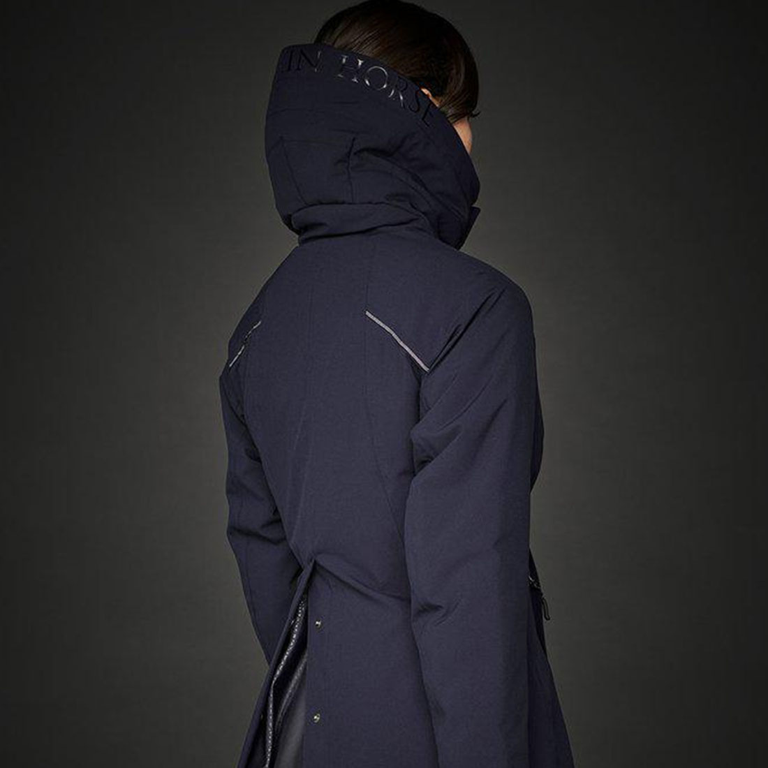 Parka de conduite Alicia Bleu Marine