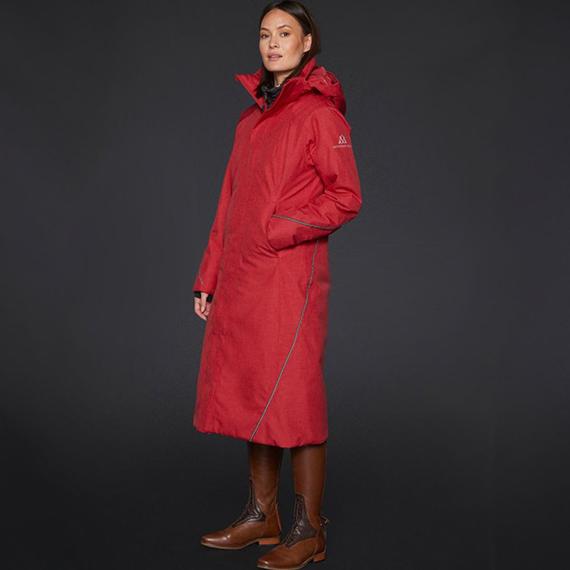 Manteaux d'équitation Felicia Padded Rouge