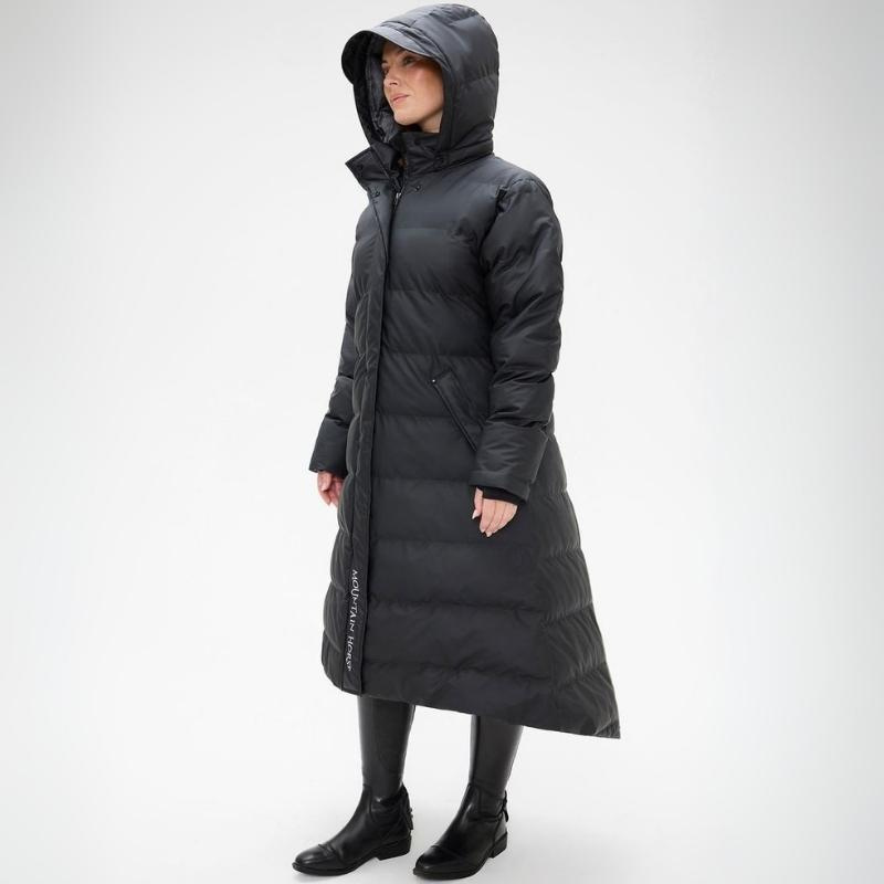 Manteaux d'équitation Blizz Padded Raincoat Noir
