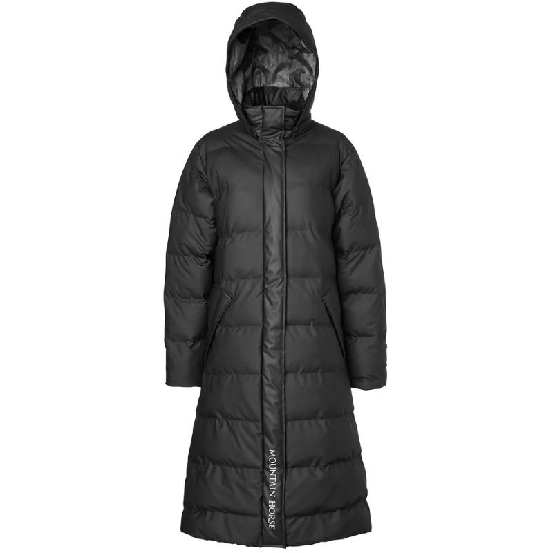 Manteaux d'équitation Blizz Padded Raincoat Noir