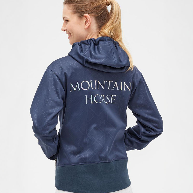 Hoodie Starla Zip Bleu Marine