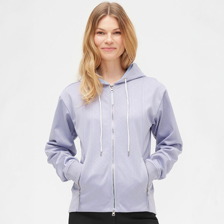 Hoodie Starla Zip Violet