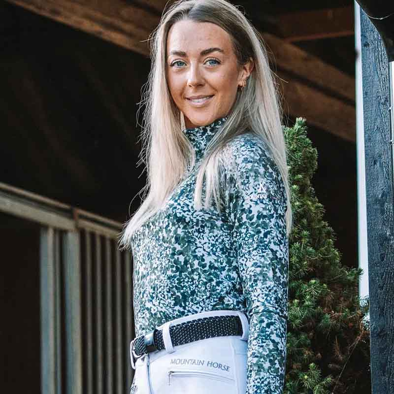 T-shirt fonctionnel Isolde Forest Tech Top Vert