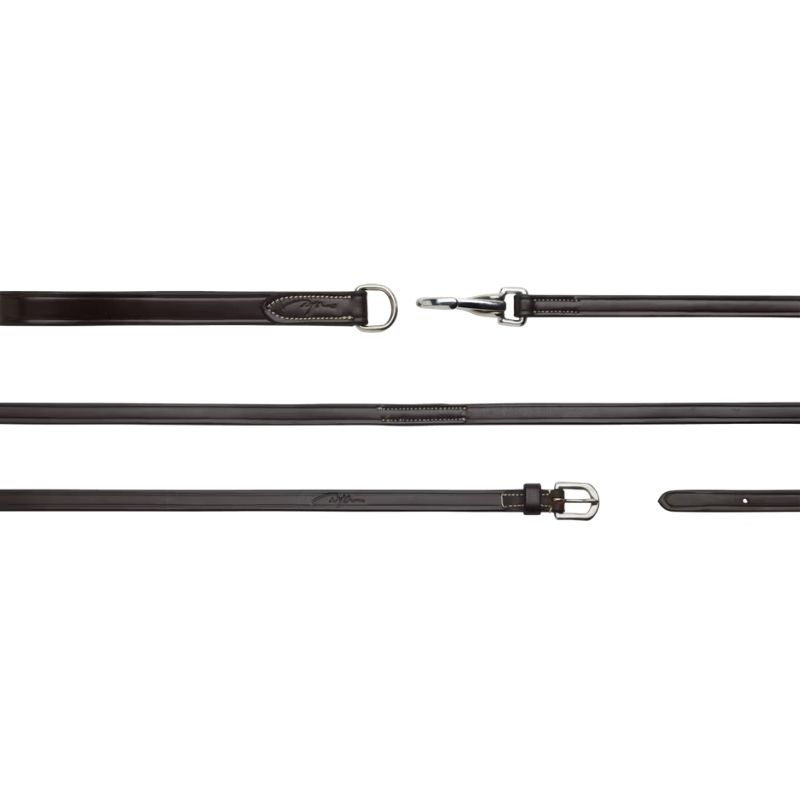 Rênes allemandes Cuir 13mm Working Collection Brun