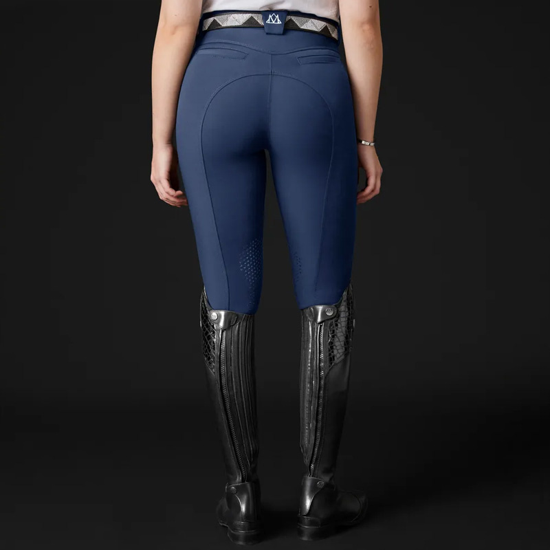 Pantalon d'équitation Ester GTK 3/4 Grip Bleu Marine