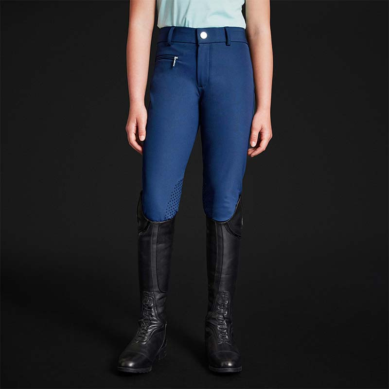 Pantalon d'équitation pour enfants Crown Bleu Marinee