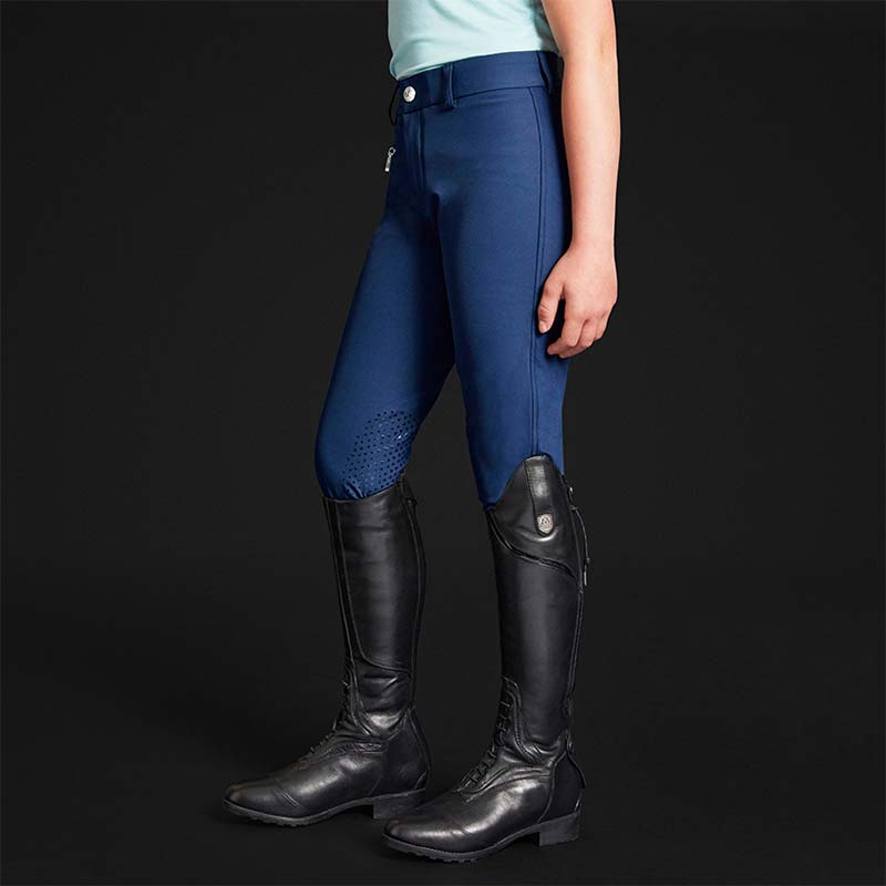 Pantalon d'équitation pour enfants Crown Bleu Marinee