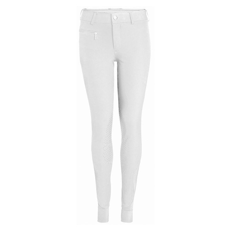 Pantalon d'équitation pour enfants Crown Blanc