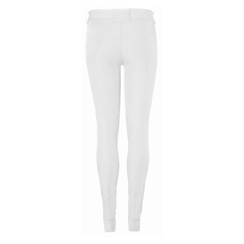 Pantalon d'équitation pour enfants Crown Blanc