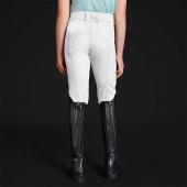 Pantalon d'équitation pour enfants Crown Blanc